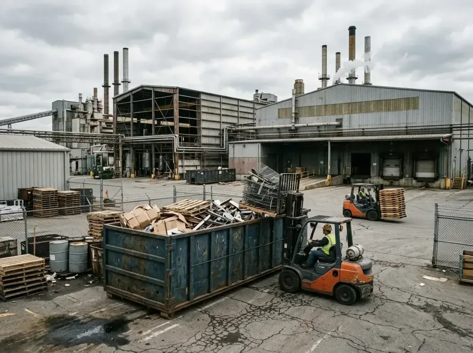 industrial-factory-scrap-conta-003 — frequently asked questions, Cheap Roll-off Dumpster Rentals in Fairview, GA